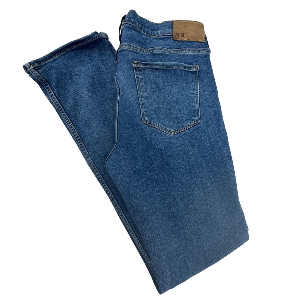 Paige‎ Ronald Slim Straight Jeans Mens 34x32 Blue Classic Modern